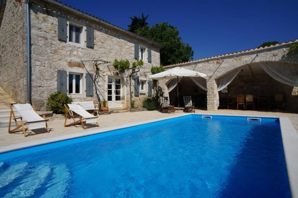 Ferienhaus Villa Alisia, Wunderschoenes Natursteinhaus Bei Porec, Istrien, Kroatien Vranje Selo المظهر الخارجي الصورة